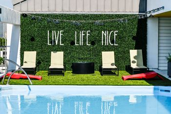 Pool deck